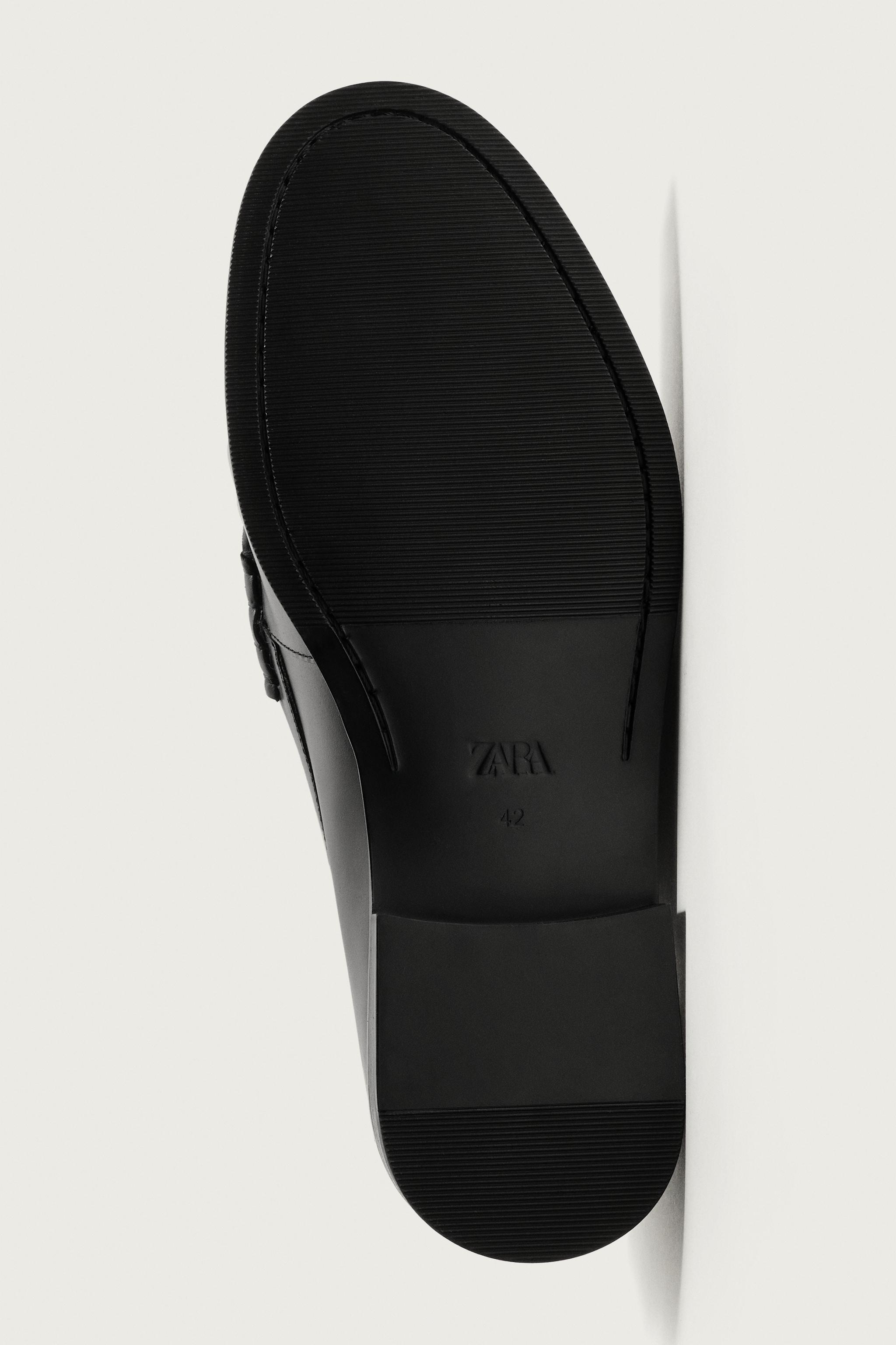 LEATHER PENNY LOAFERS